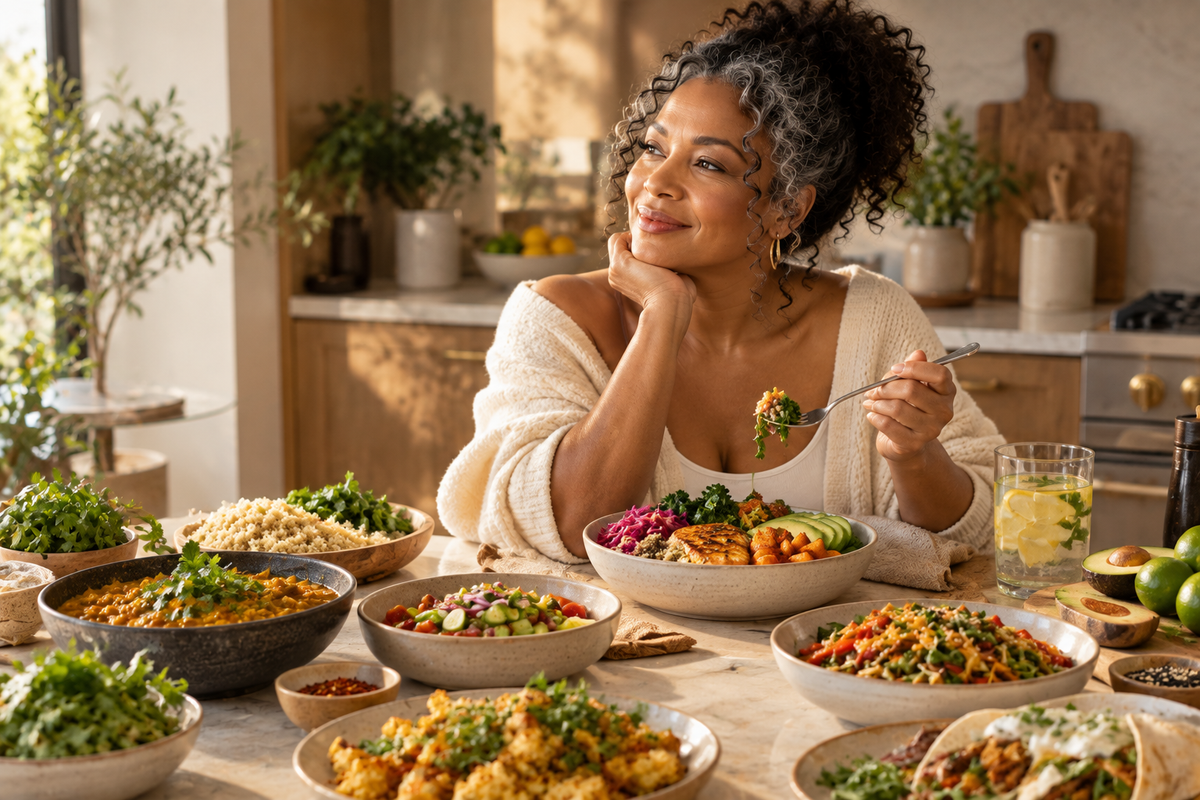 A Menopause Meal Plan That Keeps Your Cultural Foods