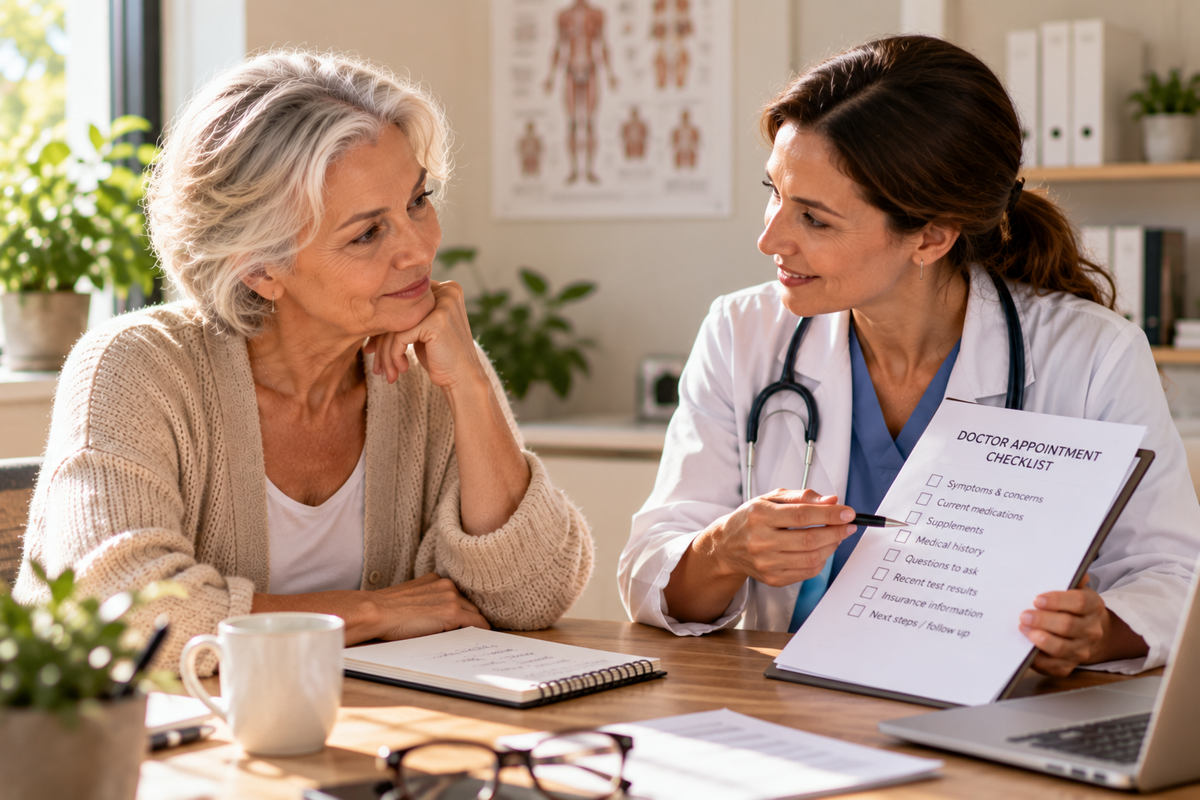 How to Prepare for a Doctor Appointment: An Older Adult Checklist