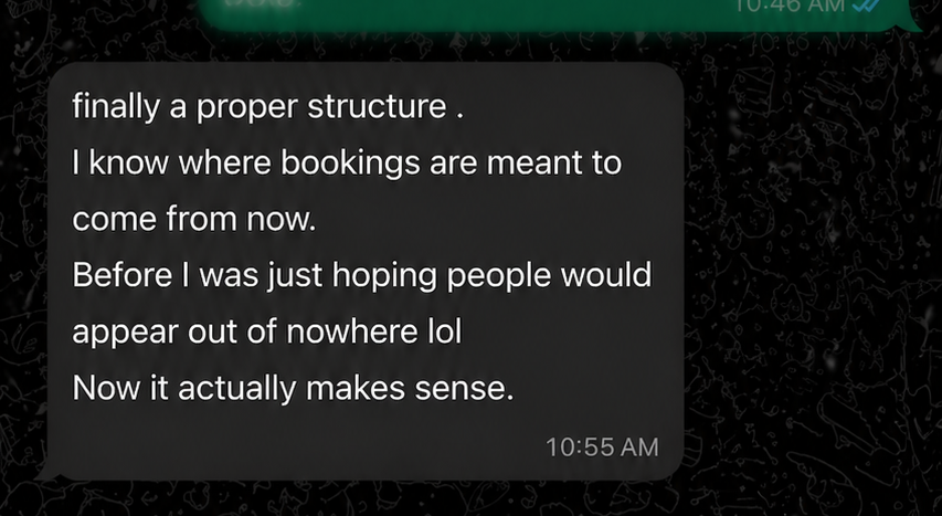 Proof message screenshot 10