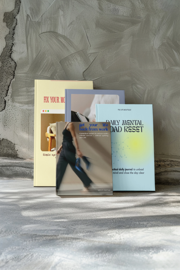 Mental Load & Time Bundle — guide bundle preview