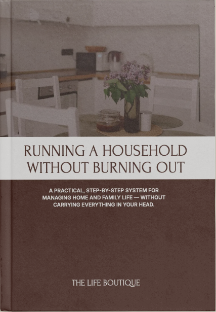 Running a Household Without Burning Out