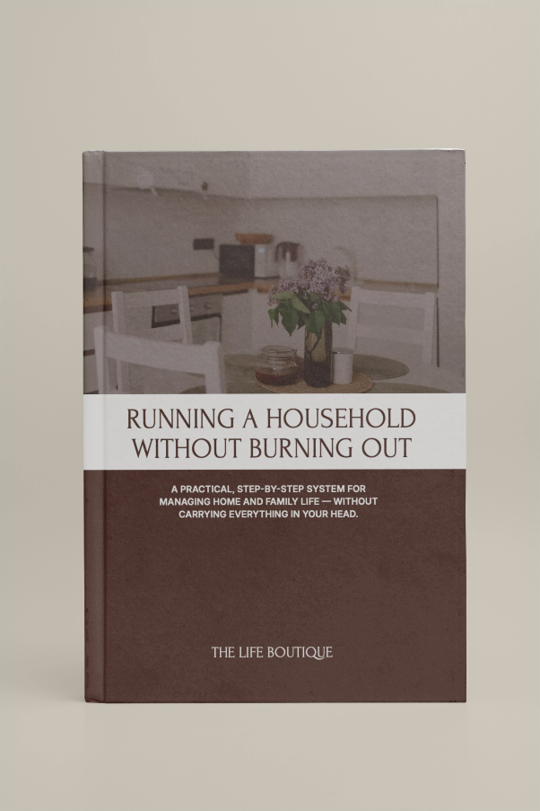 Running a Household Without Burning Out