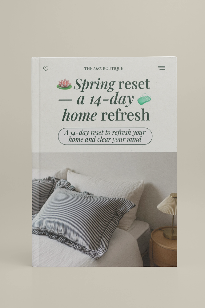 Spring Reset — A 14-day Home Refresh