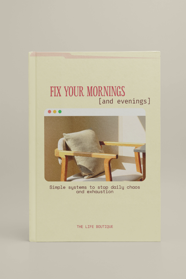 Fix Your Mornings And Evenings