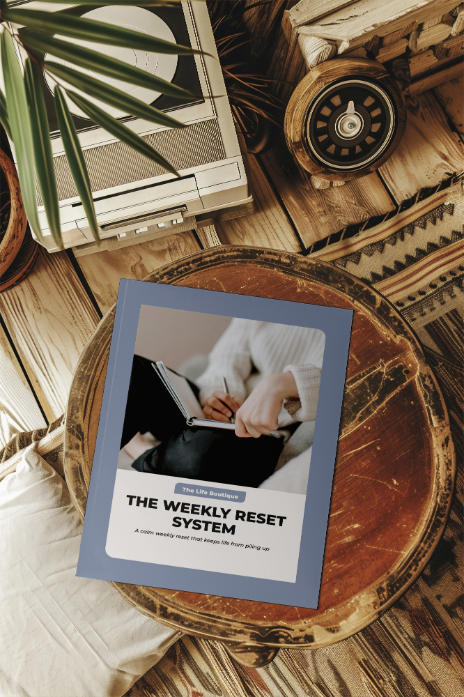 The Weekly Reset System cover
