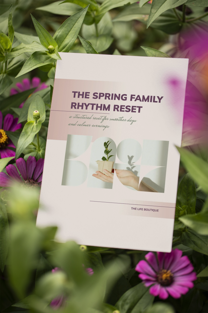 The Spring Family Rhythm Reset — cover