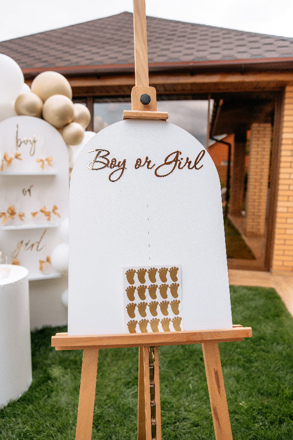 Baby shower moment