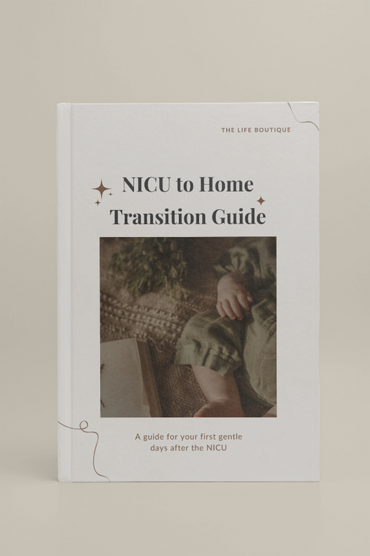 NICU to Home Transition Guide – instant PDF download
Newborn Survival Bundle – 4 guides, instant PDF download
