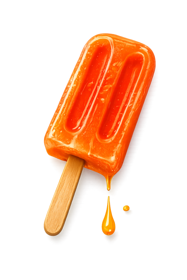 Orange popsicle